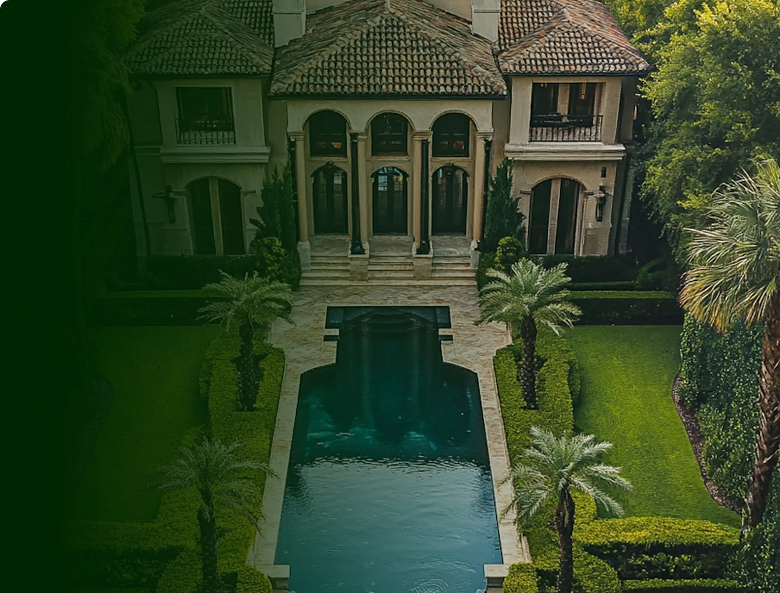 Ancient style villa in South Asia