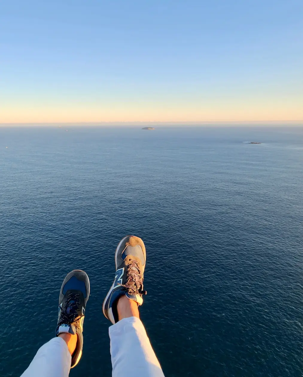 Doors-off helicopter flight over Rio de Janeiro