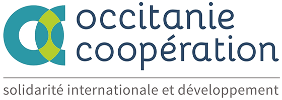 Logo d'Occitanie Coopération.  Solidarité internationale et développement