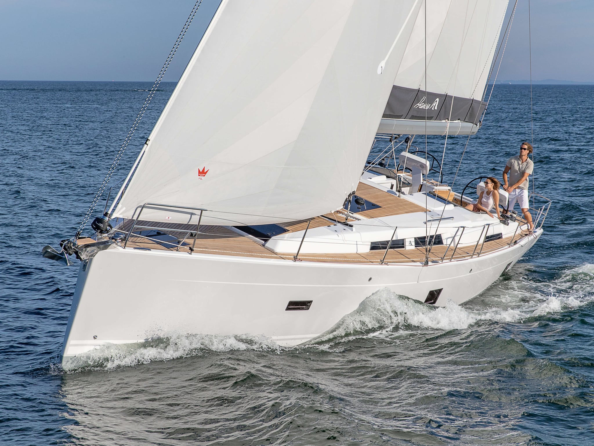 Hanse 445 sailing yacht in Mallorca