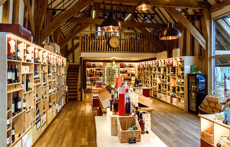 Interior of Taurus Wines