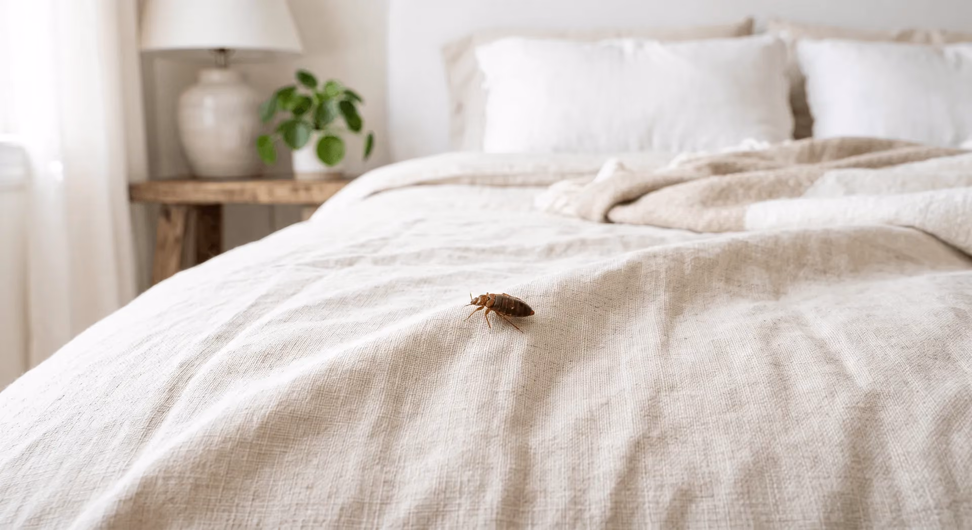 Fix Nuisible - punaise de lit adulte en gros plan
