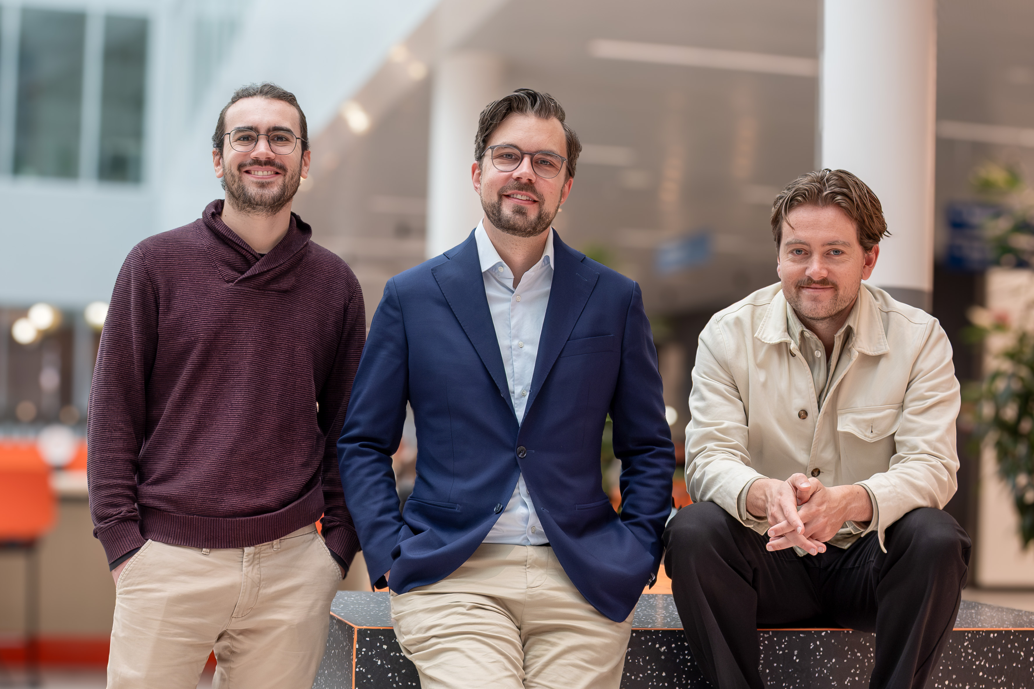 LinPhA founders: Alessandro Prencipe (CSO) , Fredrik Härenstam (CEO), Halvor Fergestad (CTO)