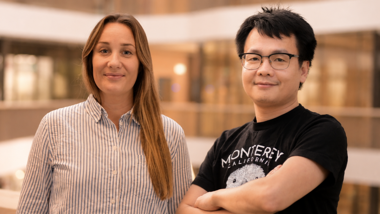 Co-founders Joanna Hård and Wei Ouyang