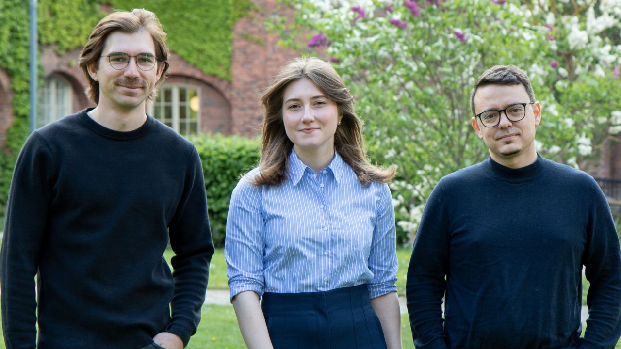 Founding engineer Fabian Zeiher, Sonia Horchidan CEO and Paris Carbone