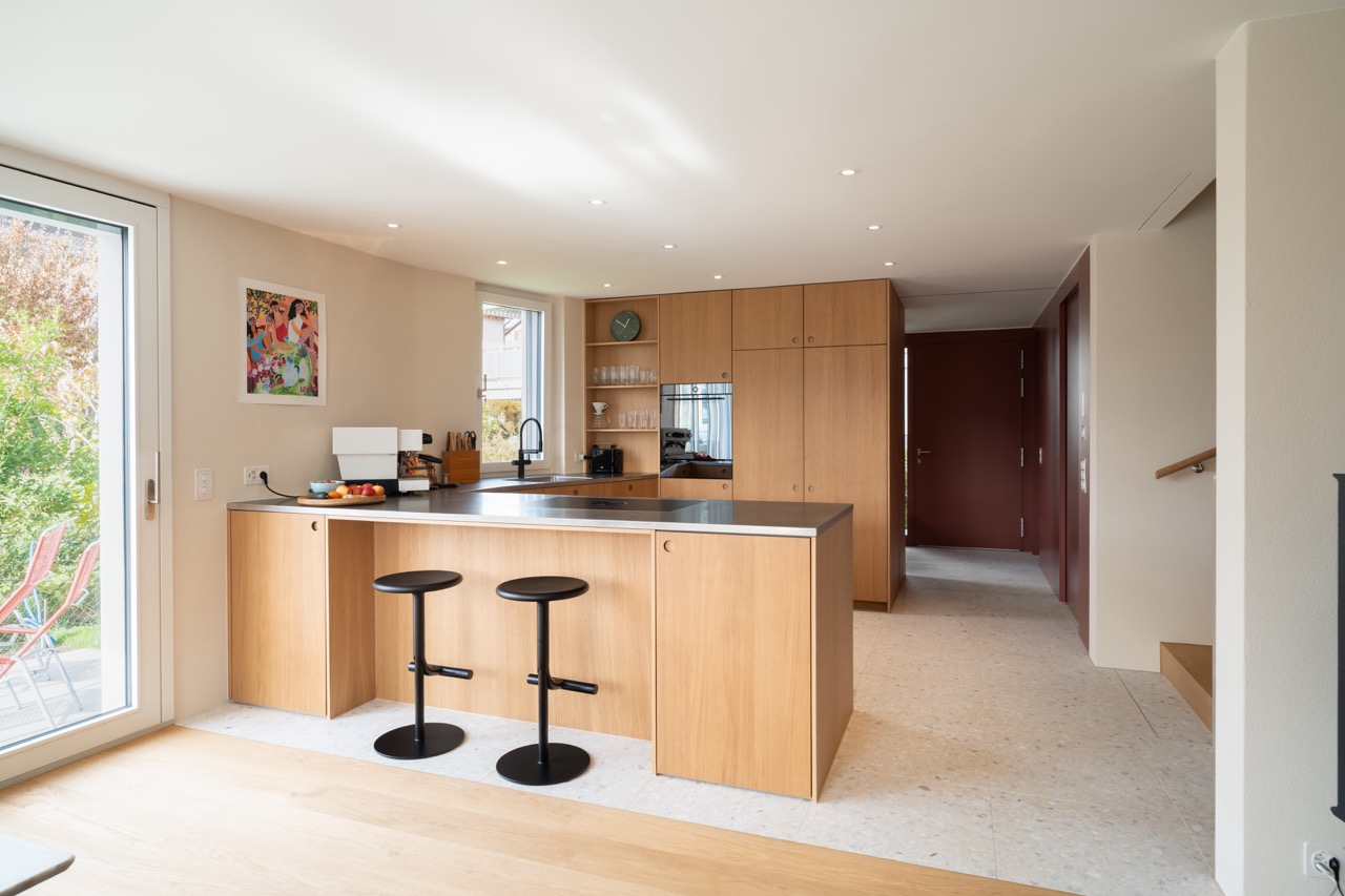 Schreinerküche in Eiche 