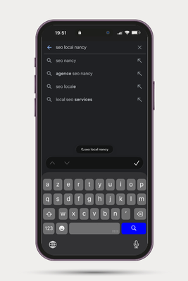 téléphone portable avec une recherche locale à nancy