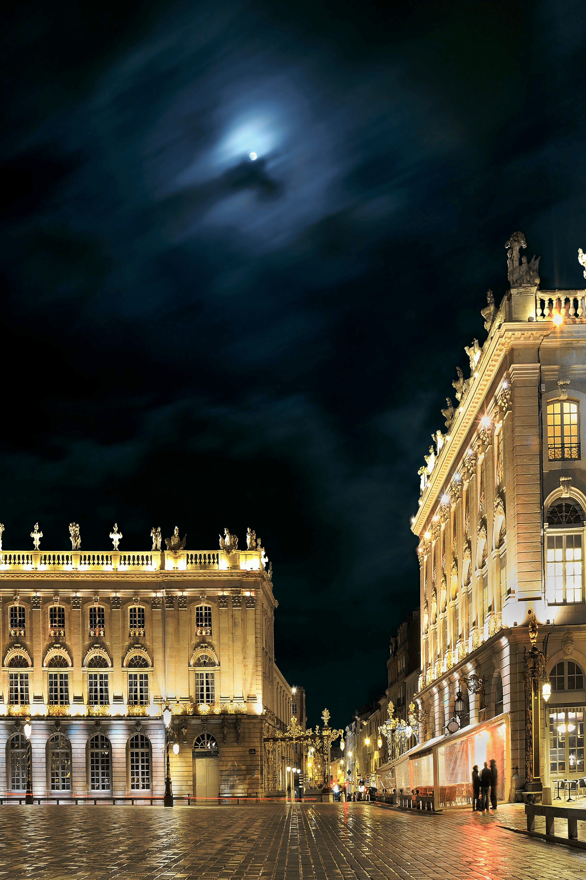 place stanislas de nancy de nuit