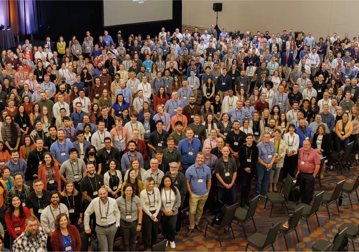 The Grant Street Group team standing together for a group photo.