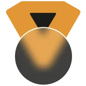 A success medal.