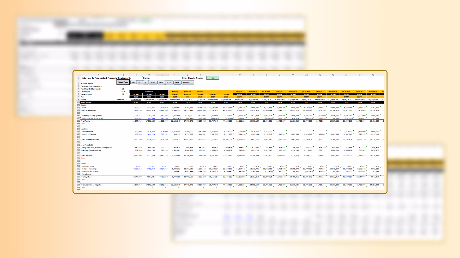 Financiaro Excel-exports image