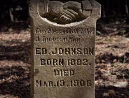 Ed Johnson tombstone