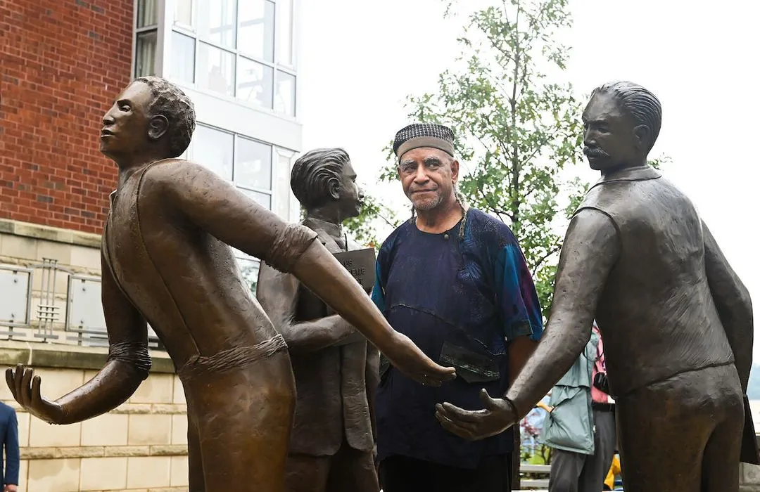 Ed Johnson installation