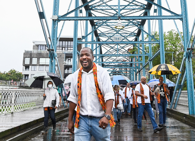 Walnut Street Bridge celebration
