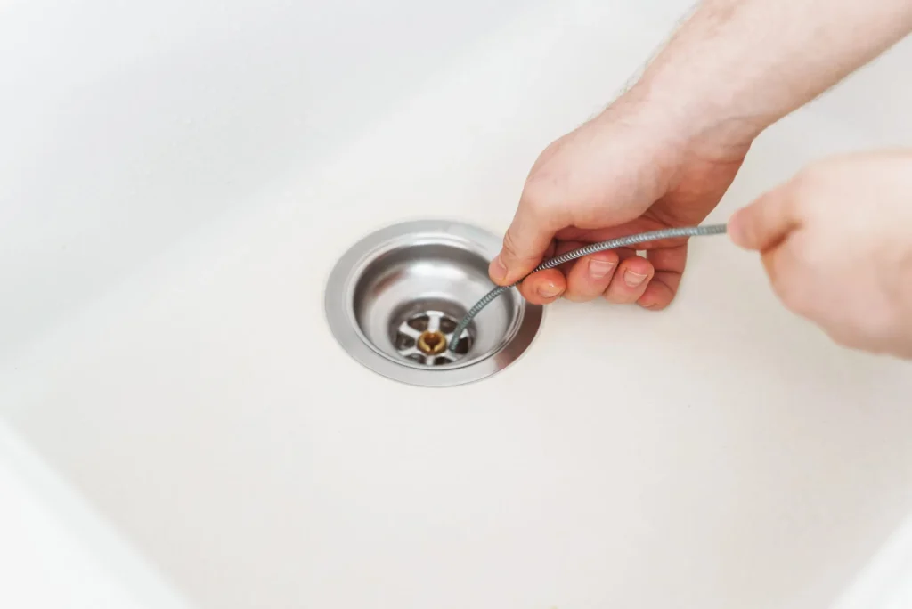 plumber cave creek cleans up drain