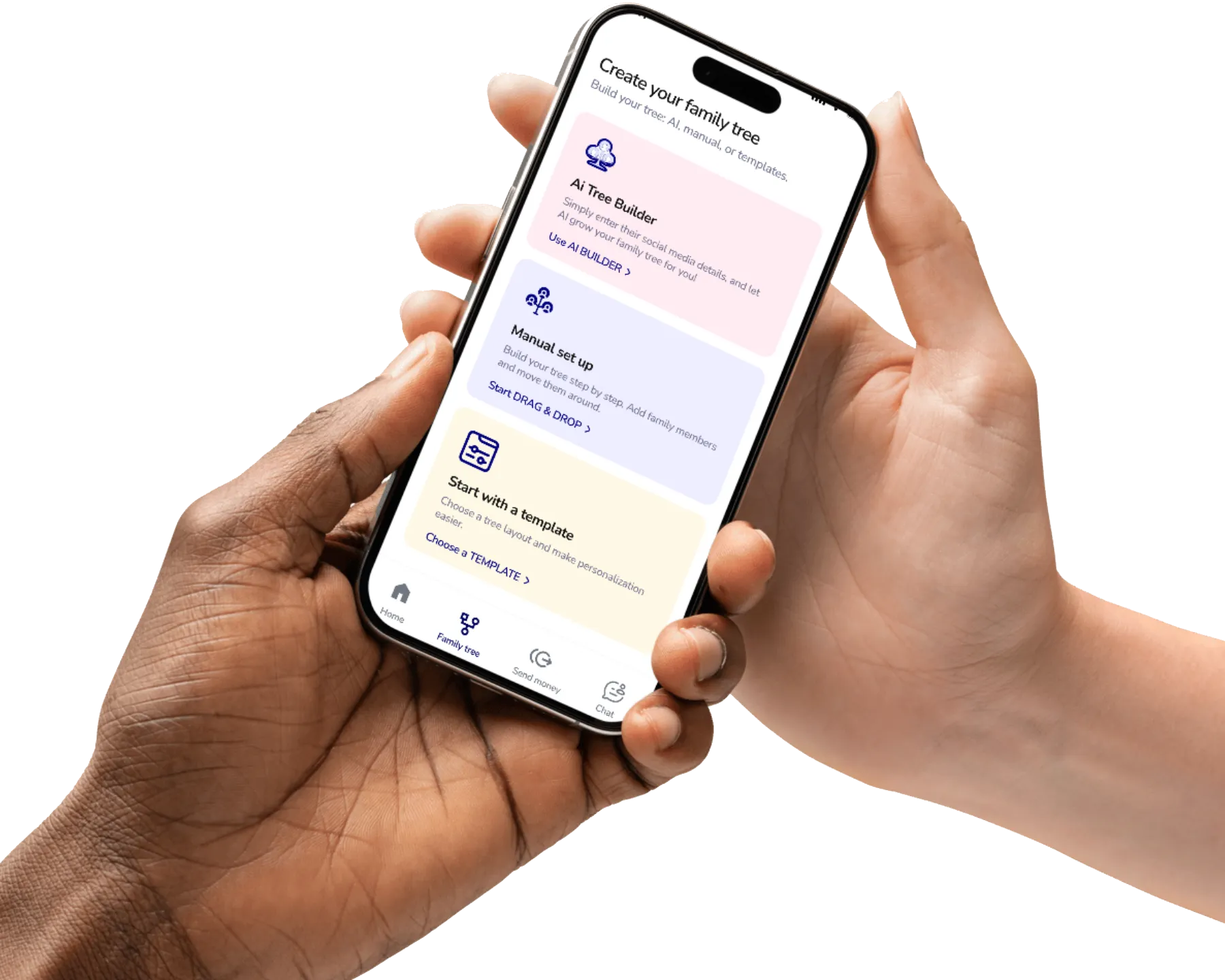 Antlers App Create Family Tree