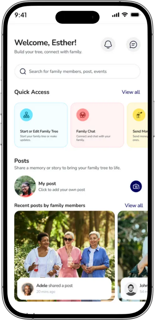 antlers app homepage mockup 