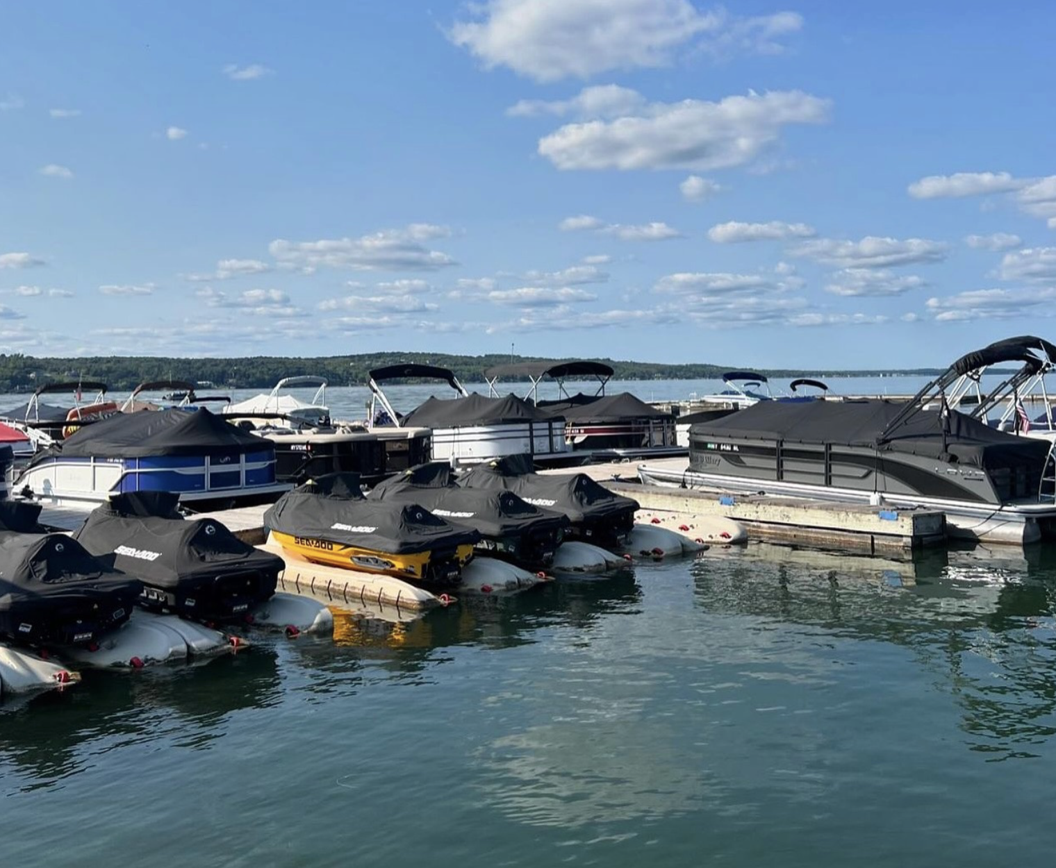 Boats on the water