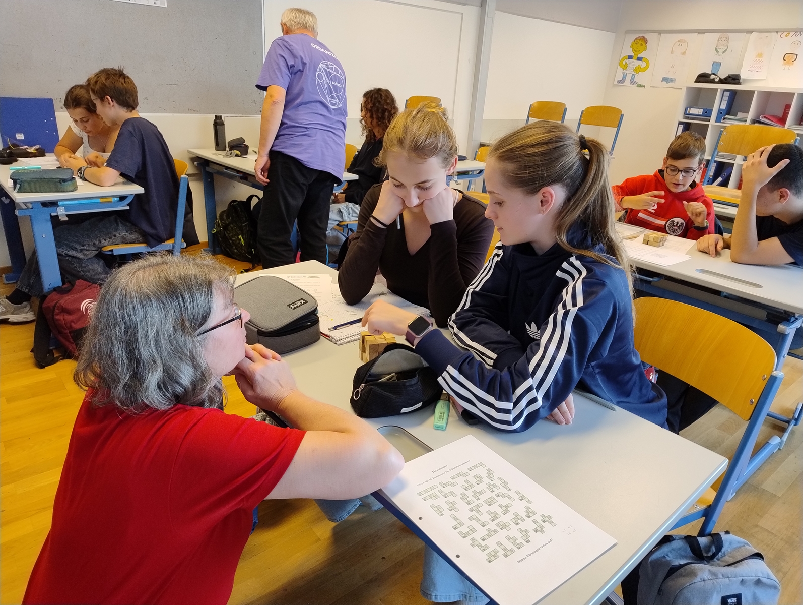 Besuch zweier Mathematik-Koryphäen