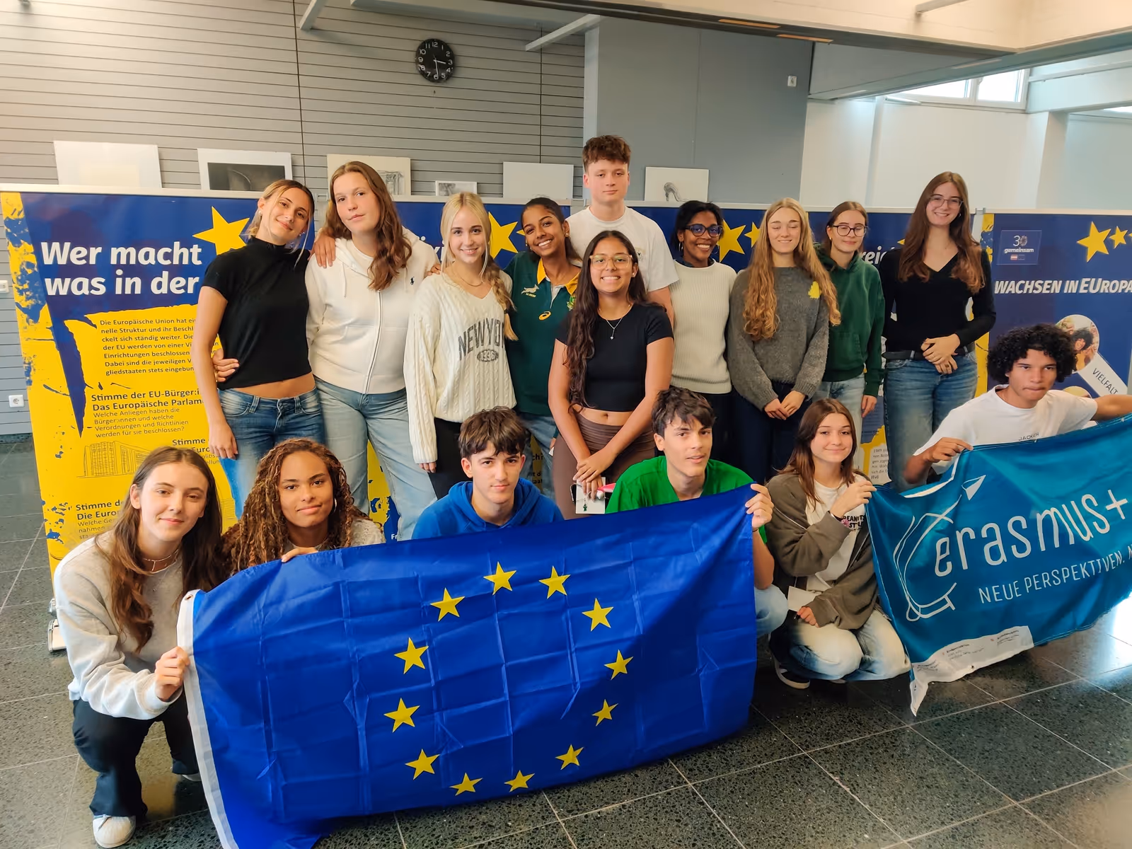 Erasmus-Projekt mit Schülerinnen und Schülern aus La Réunion