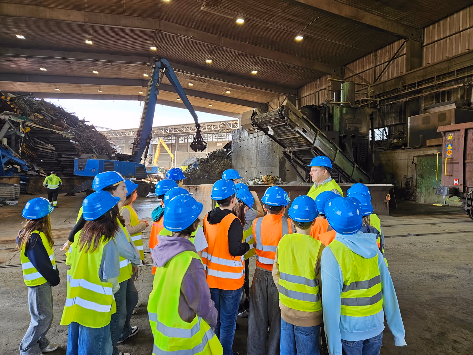Besuch der Firma Loacker Recycling