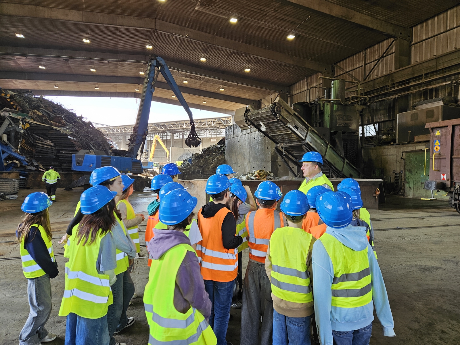 Besuch der Firma Loacker Recycling