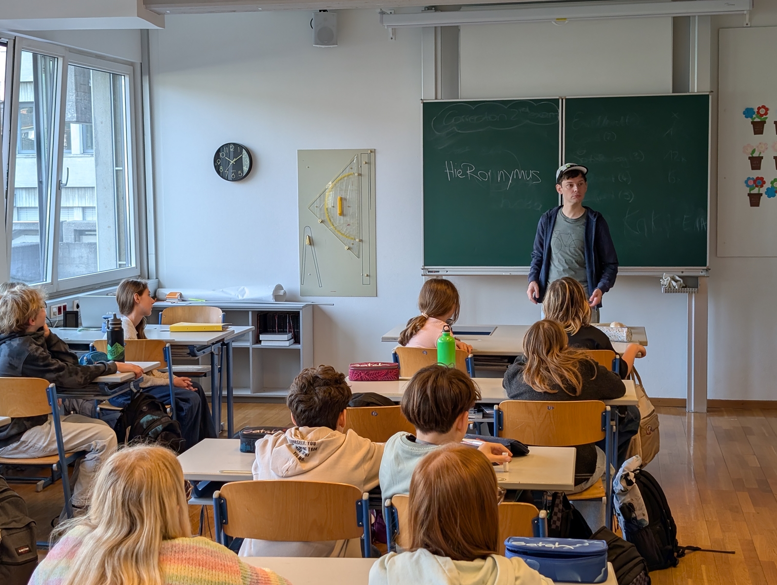 Klassenzimmer-Theater „Ronny von Welt“