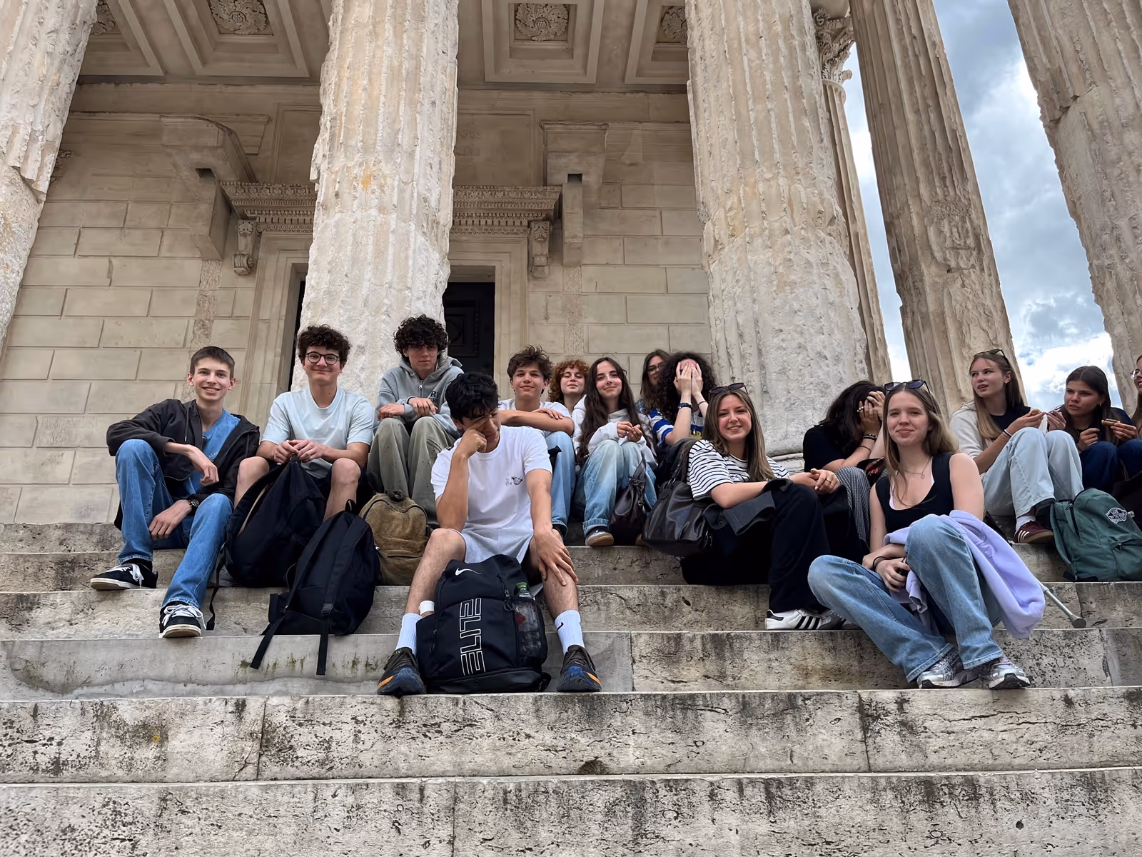 Erasmus-Austauschwoche der Klasse 6d in Nîmes