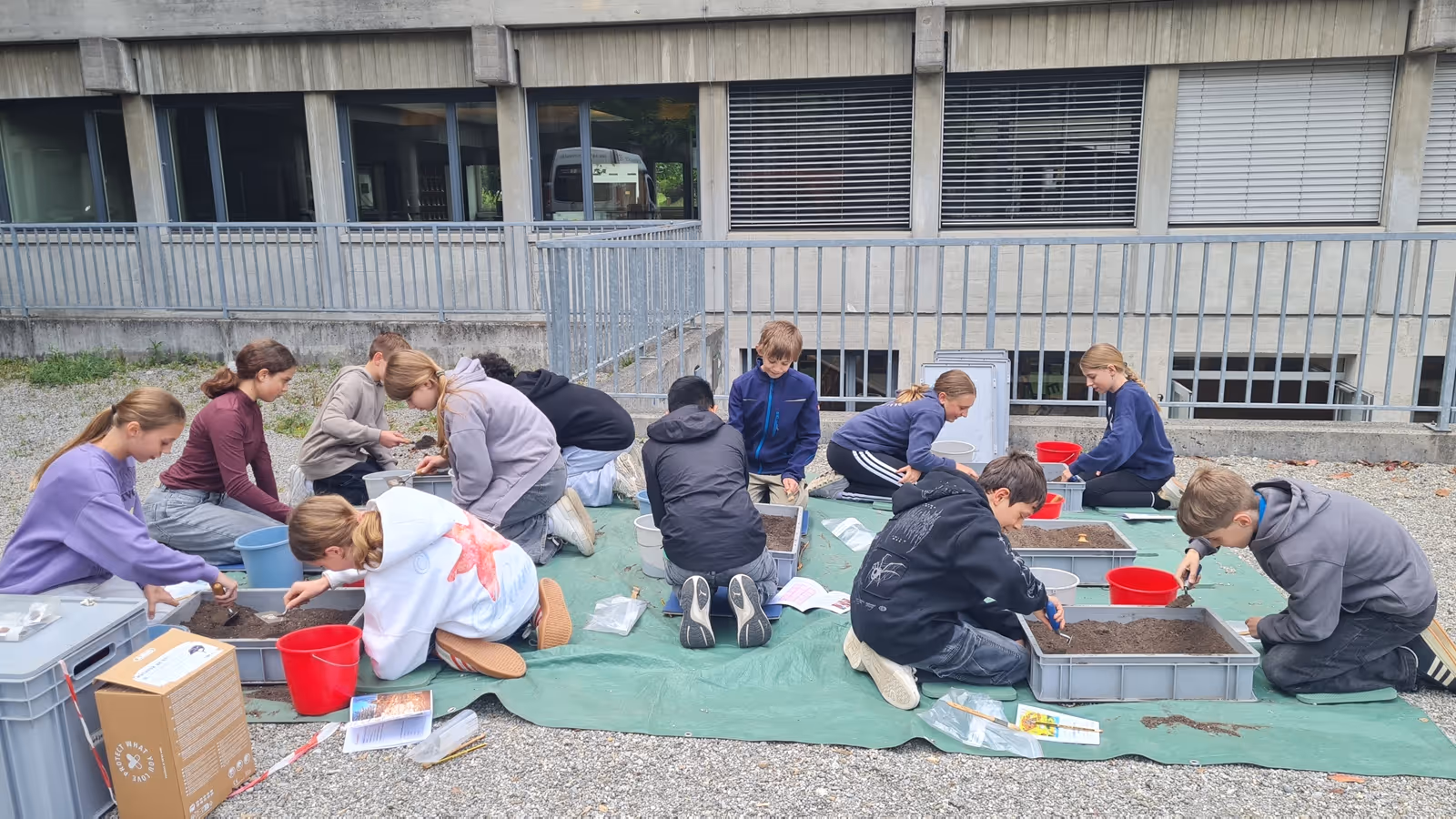 Workshop mit dem „Archäologie auf Achse“-Team