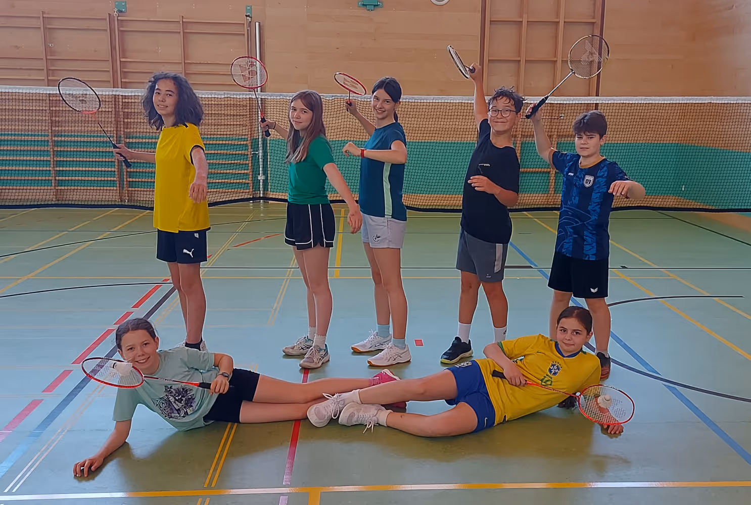 Freifach Badminton: Sport, Spaß und gute Laune