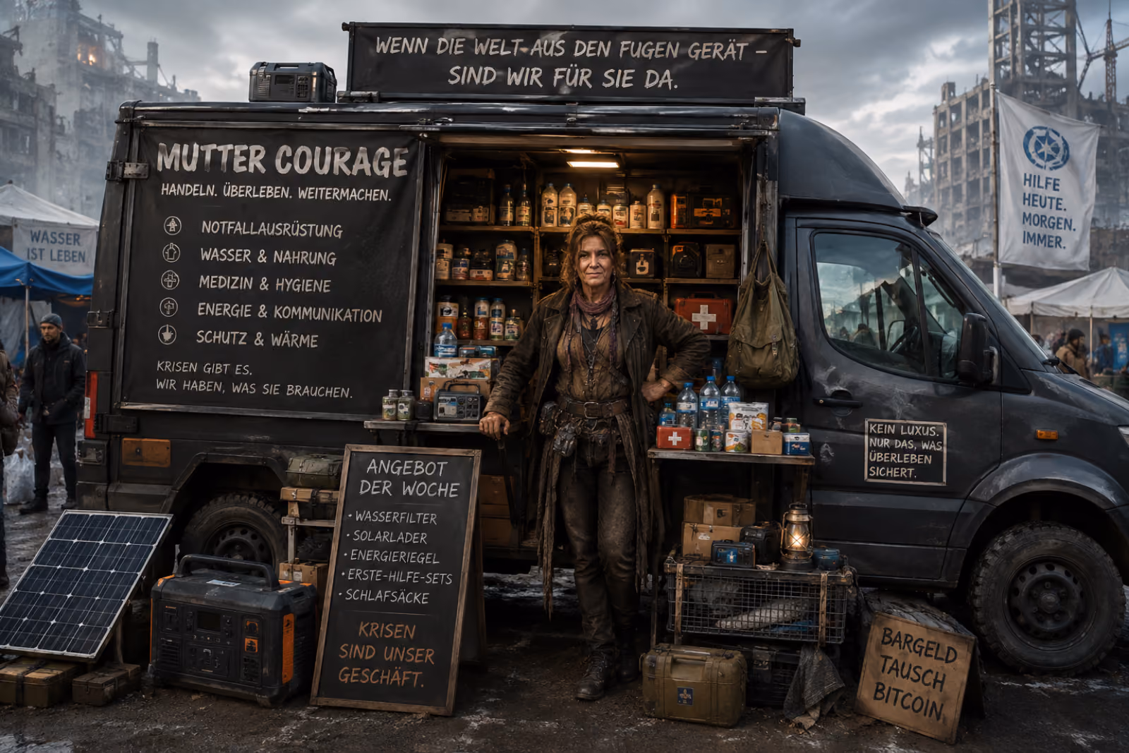 Kreative Auseinandersetzung mit „Mutter Courage“