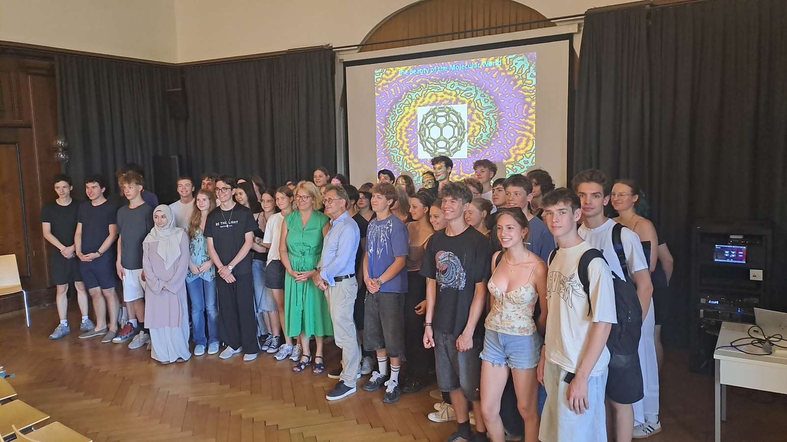 Treffen mit Nobelpreisträger Ben Feringa