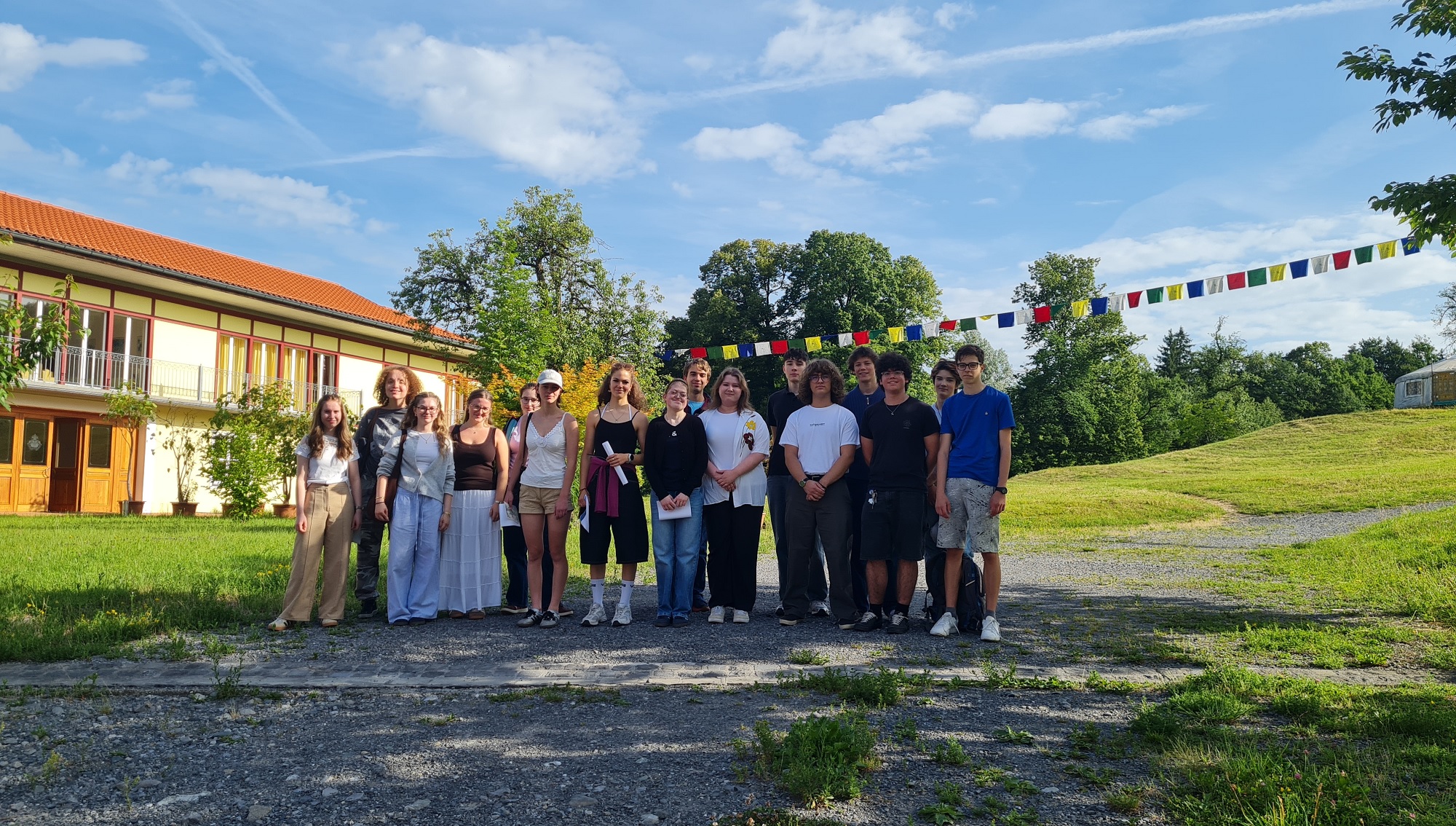 Exkursion ins buddhistische Kloster