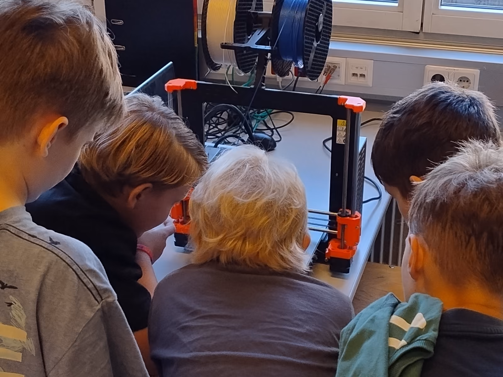 3D-Druck im Freifach Mathematik-Olympiade