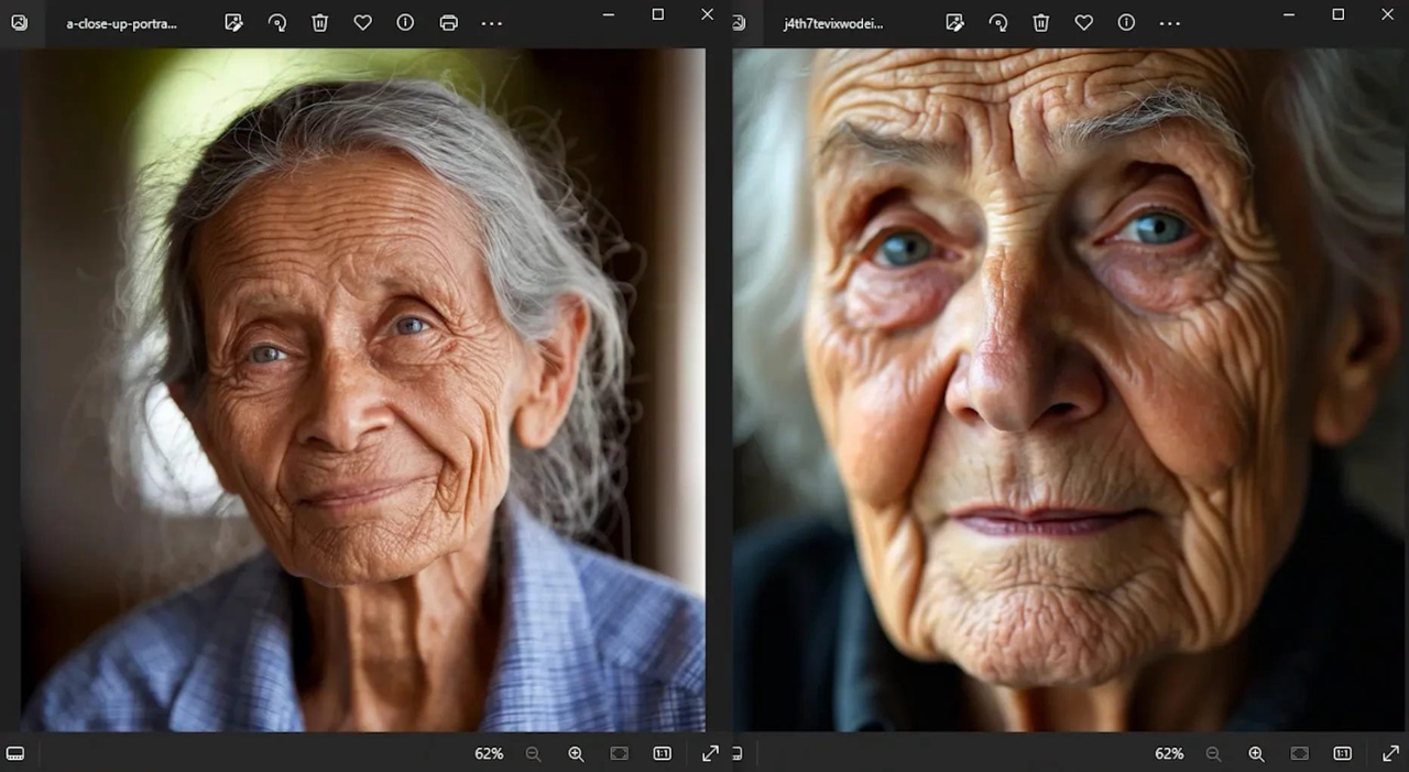 Screenshot of images generated by Ideogram