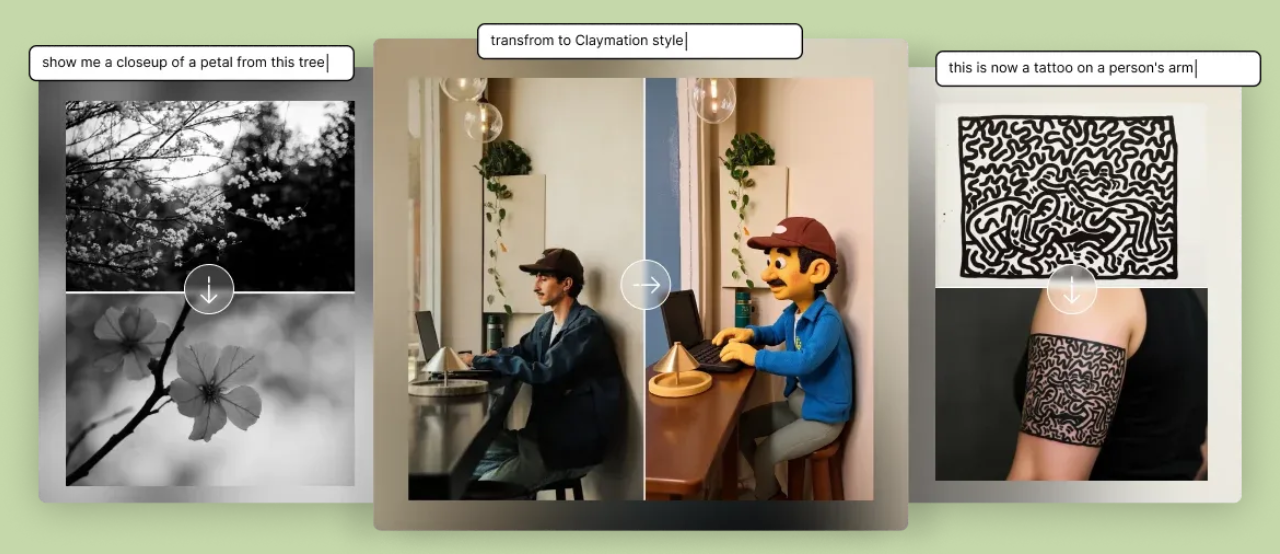 Screenshot of Flux Kontext’s platform for creators