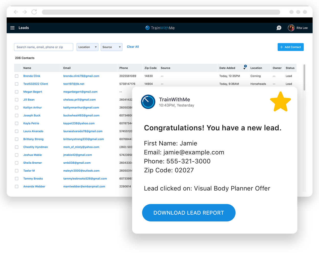 Lead Tracking System