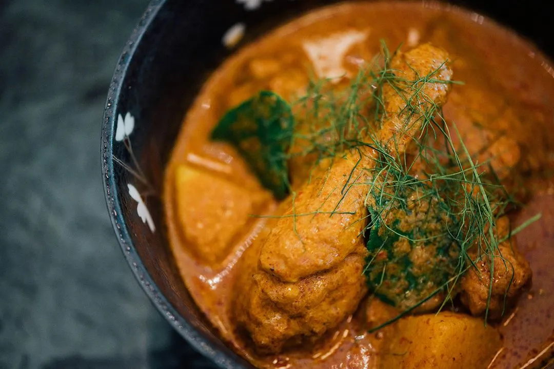 Chicken orange curry