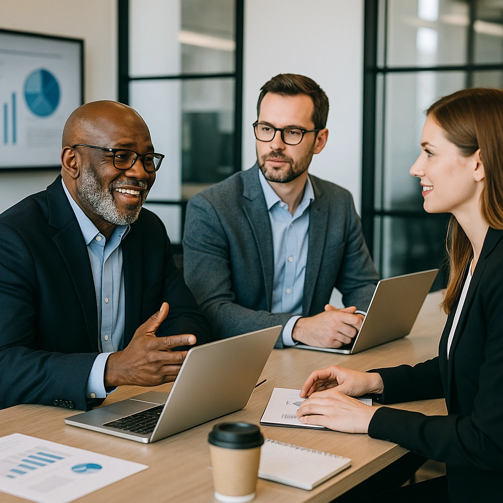 InfoTech Enterprise Solutions IT consultant working with a Provo, Utah business team on a technology roadmap