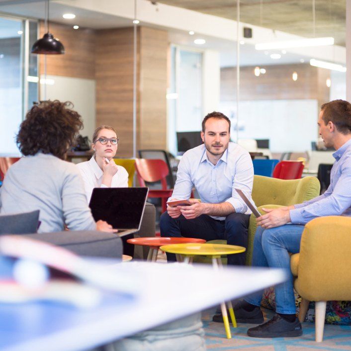 sirma esg people on a sofa