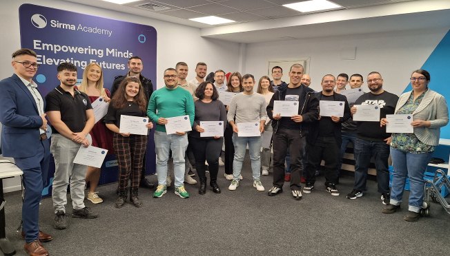 sirma academy group photo