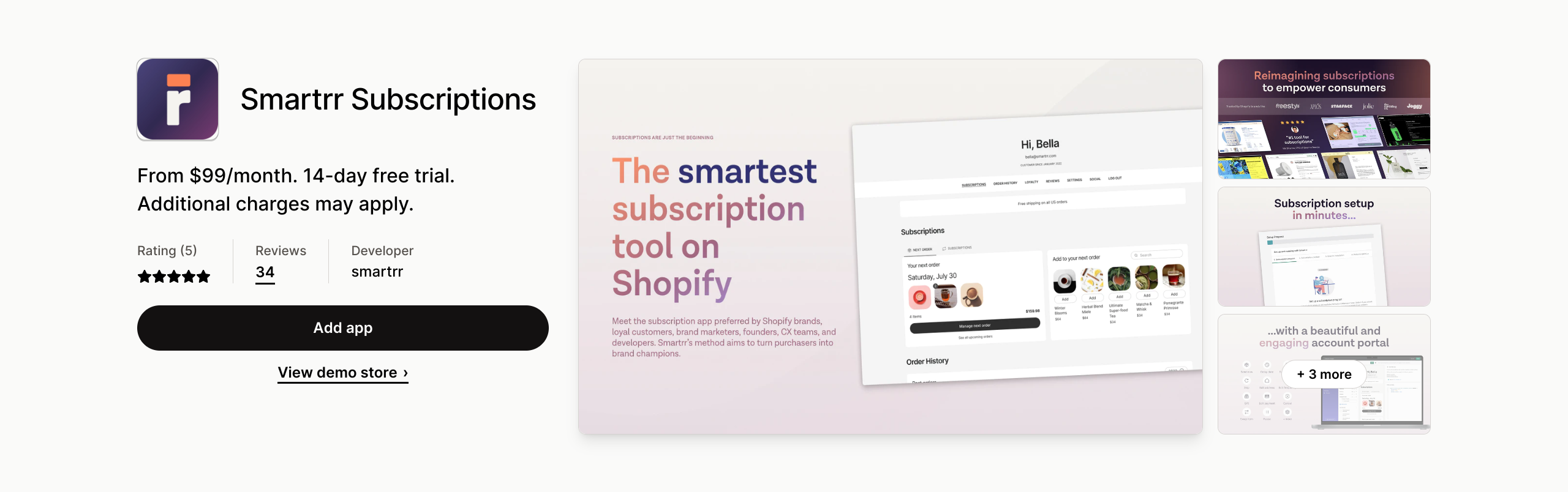 Smartrr Subscriptions App