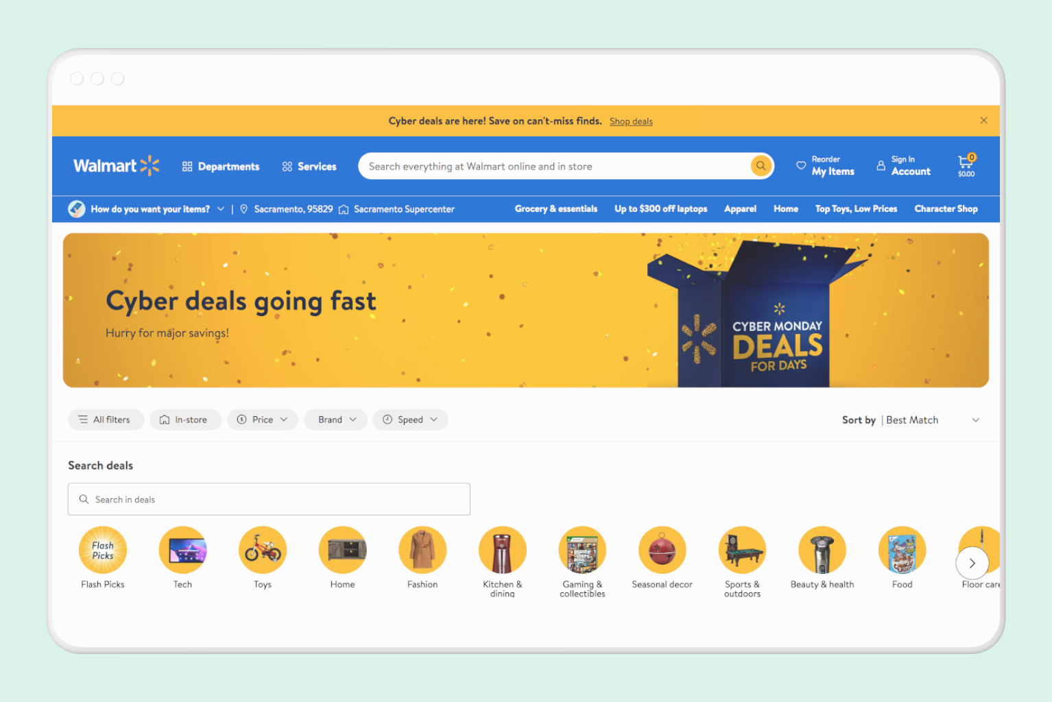 Ecommerce Flash Sale