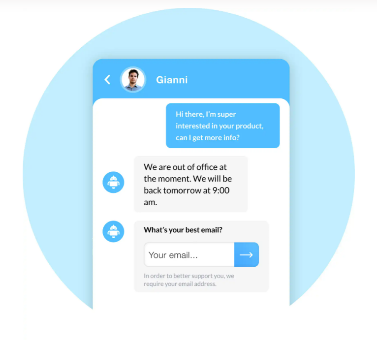 Live chat