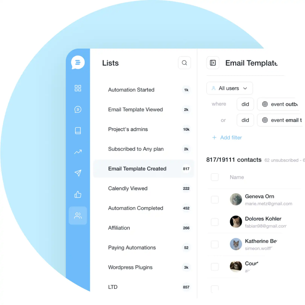 customerly email template