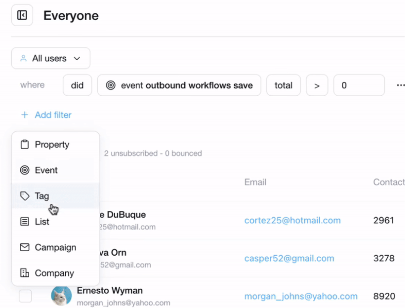 create multi-property segments