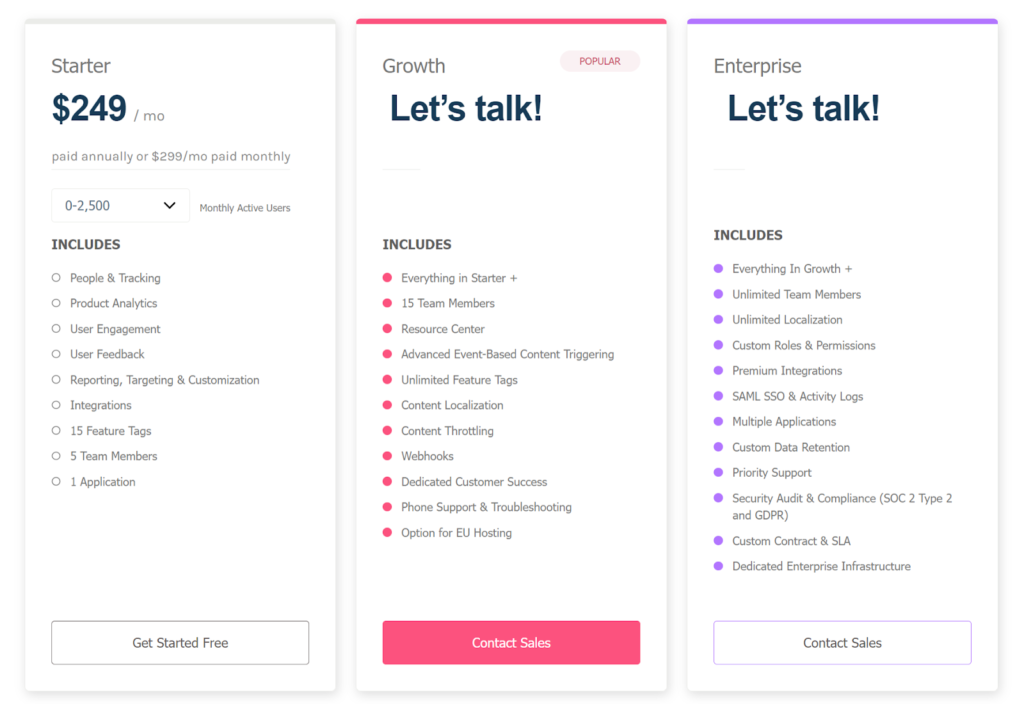 Userpilot pricing