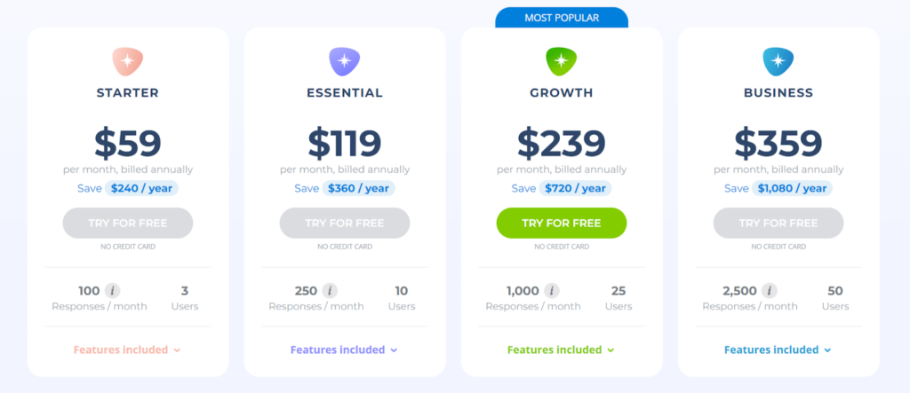 nicereply pricing