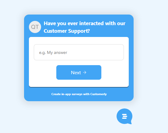 Short text questions