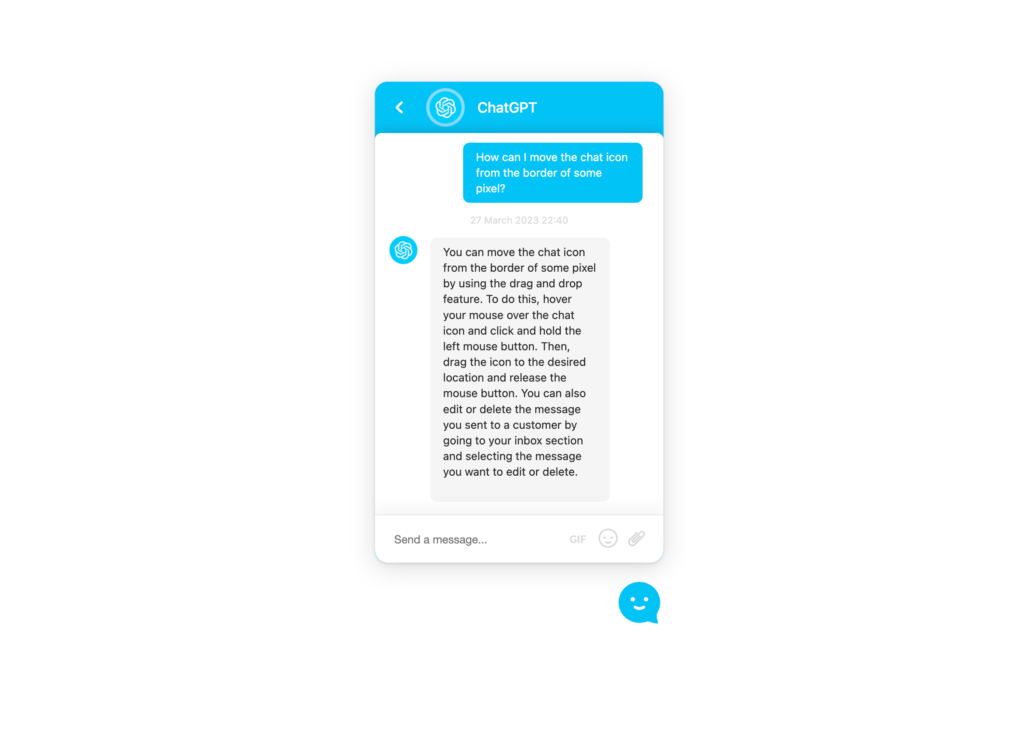 ChatGPT for Customer Service real case with Technical info